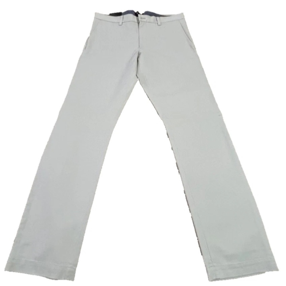 Men Dead Stock Banana Republic Fulton Skinny Chino Light Stone Size 33x32
